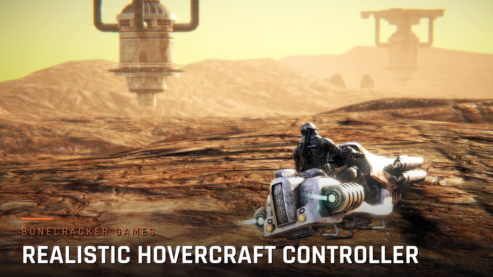 Realistic Hovercraft Controller - BoneCracker Games