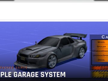Simple Garage System for Realistic Car Controller Pro Simple Garage System for Realistic Car Controller Pro - Unity asset cover artwork