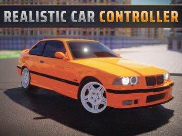 Realistic Car Controller V6 Realistic Car Controller - Unity asset cover artwork